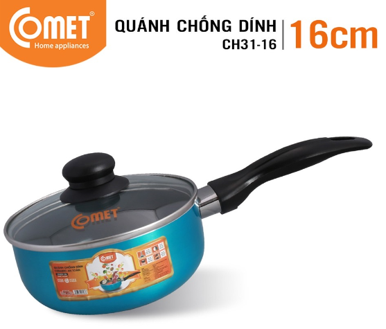 Quánh chống dính ceramic an toàn comet - ch31-16
