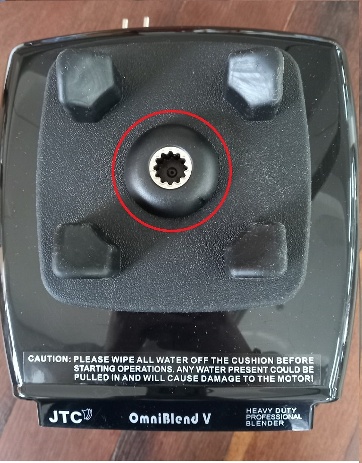 Socket (nhông/trục nấm) máy xay sinh tố công nghiệp JTC Omniblend