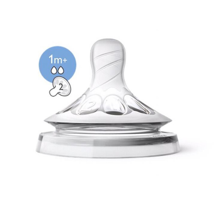 Núm ti Philips Avent Natural cổ rộng đủ số [CAM KẾT BÁN GIÁ NHẬP - HÀNG CHÍNH HÃNG]