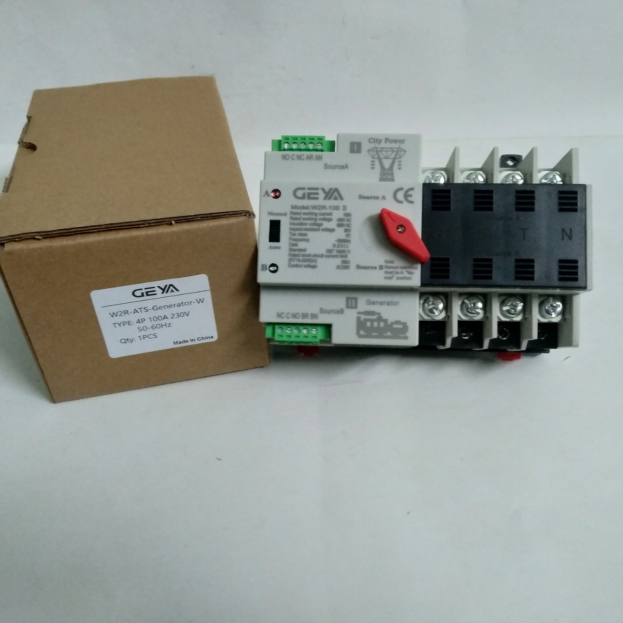 ATS Geya 100A -4 cực