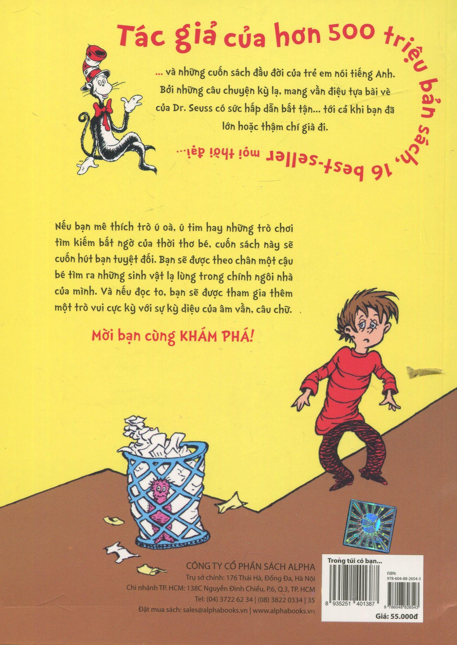 Sách - Dr. Seuss - Trong túi có bạn tóc búi