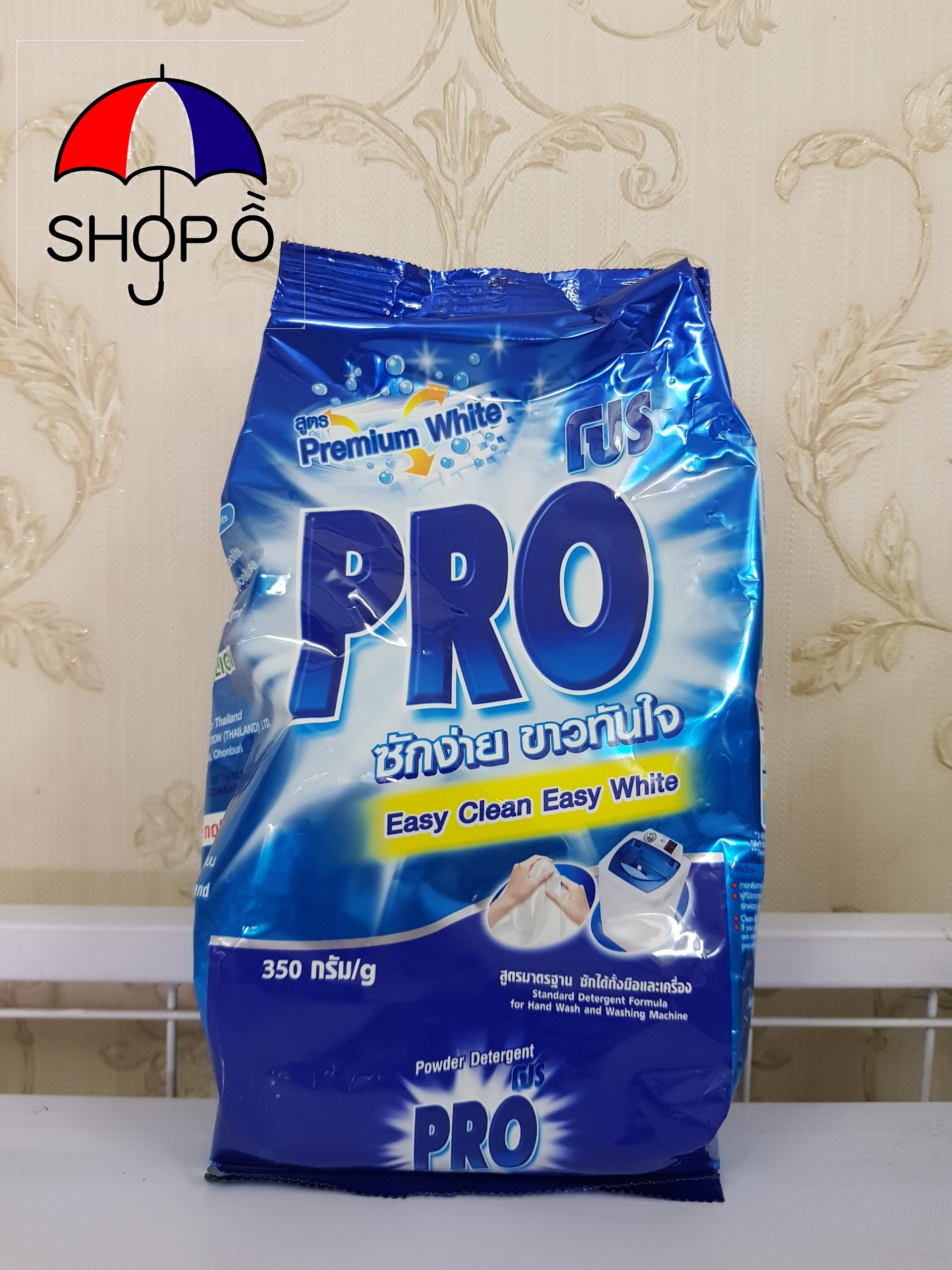 Combo 3 bịch Bột giặt Pro 350gram Thái Lan