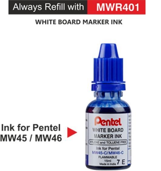Mực lông bảng Pentel MWR401