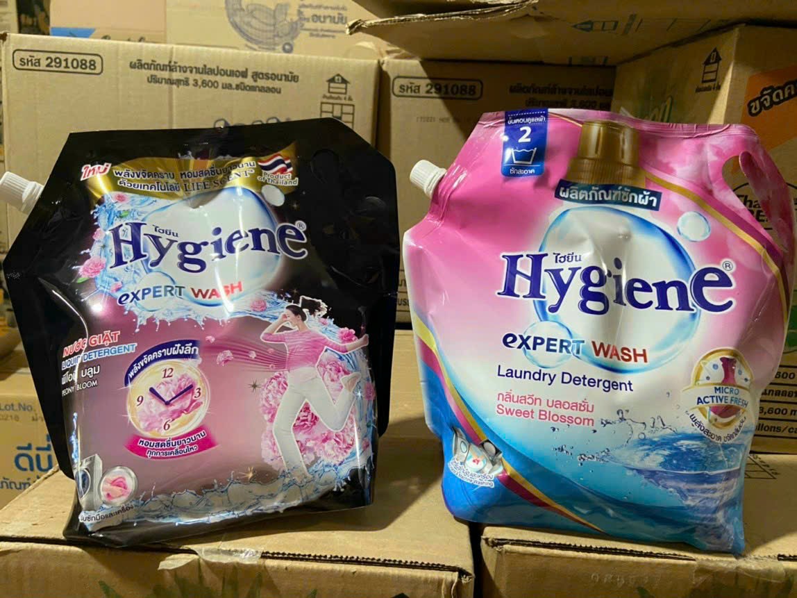 NƯỚC GIẶT XẢ HYGIENE 1800ML - HÀNG THÁI LAN