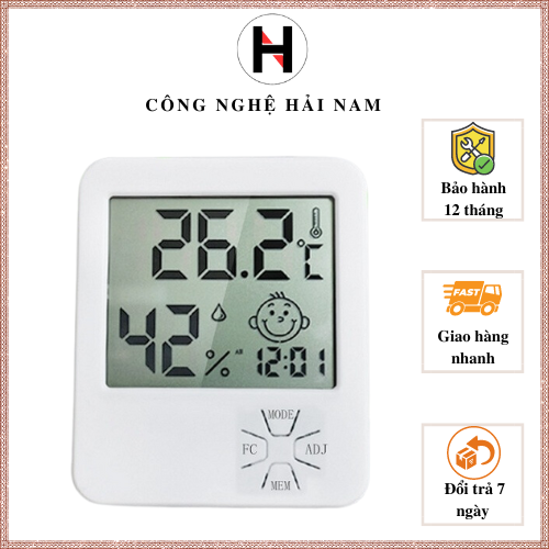 LX8111 desktop wall-mounted humidity and temperature meter