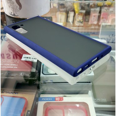 Samsung Note 10 frosted back case cover likgus