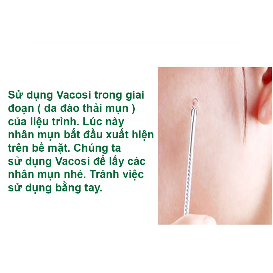 Cây Nặn Mụn 2 Đầu Vacosi (1 cái/túi)
