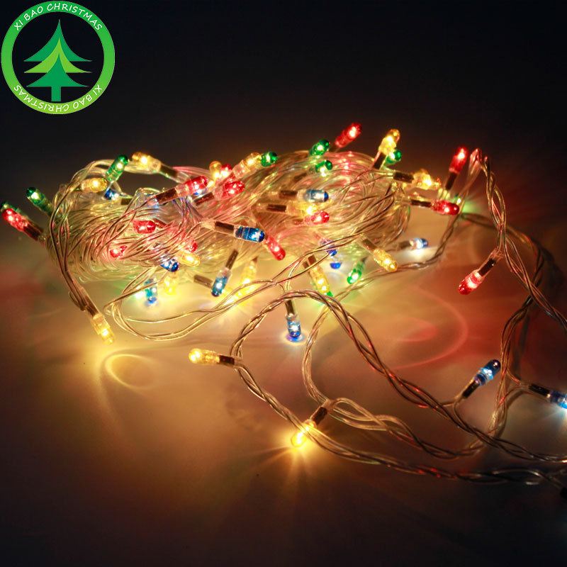 DÂY ĐÈN LED 7 MÀU ĐẦU NHỌN 8M