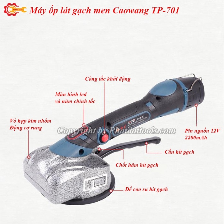 MÁY ỐP LÁT GẠCH 3 CHỨC NĂNG CAOWANG