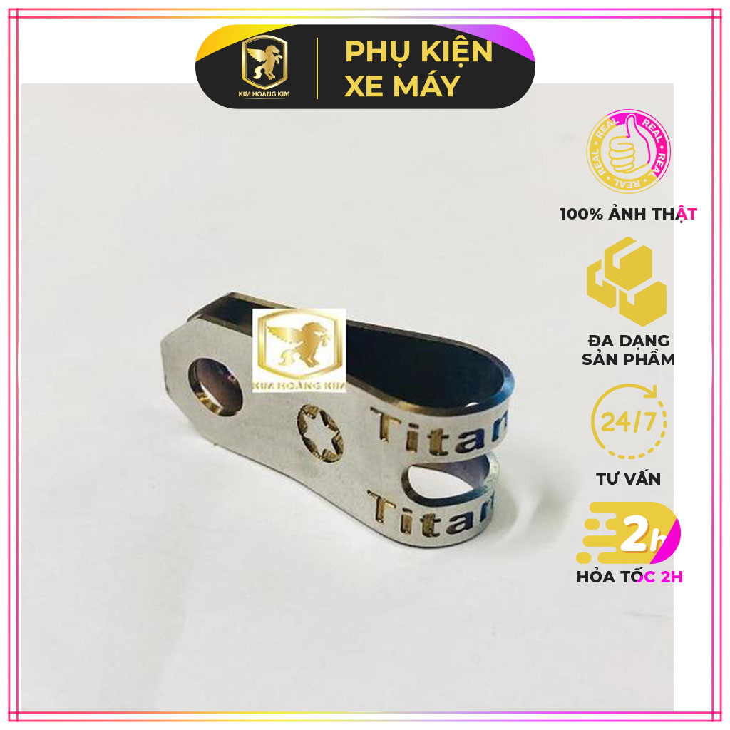 Pát kẹp titan gắn dây dầu , uy tín, chất lượng, mua ngay