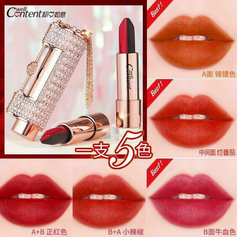 son kim cương 5 màu.