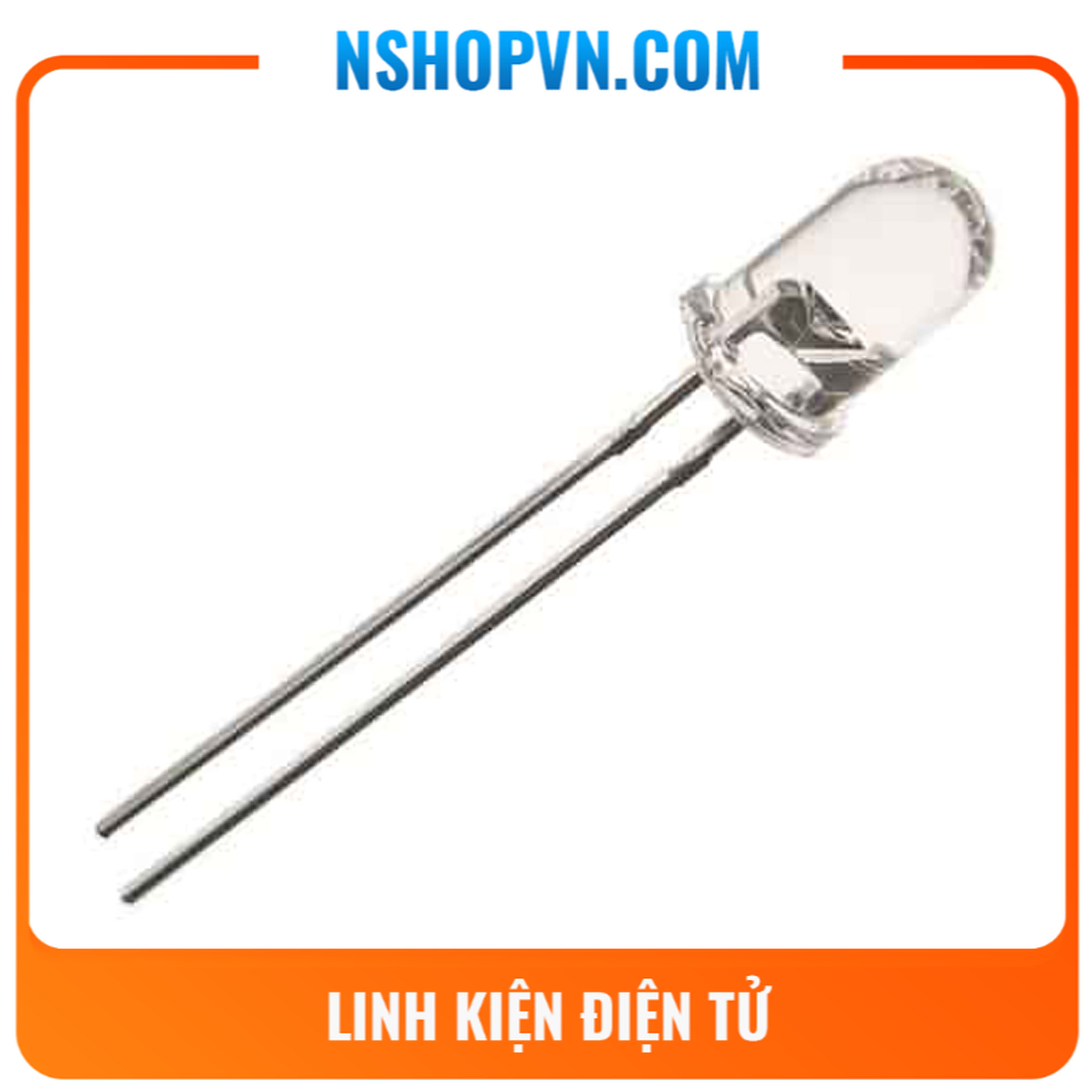 Led trong 5mm Xanh lá