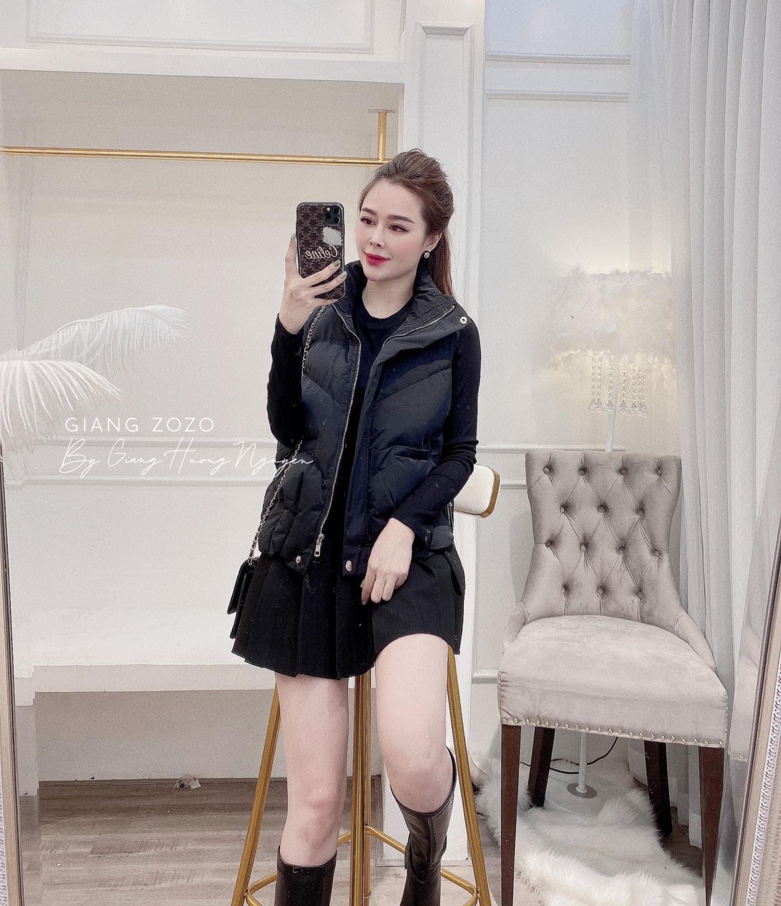 Áo phao gi-lê hàng Quảng Châu