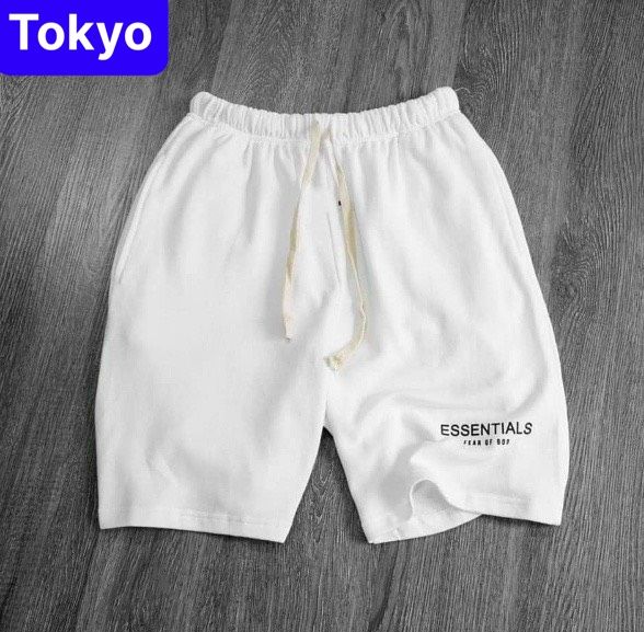 Quần sọt short lửng đùi nam essential chất umi thun xốp thể thao thoáng mát cao cấp - Tokyo fashion