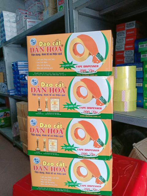 Dao Cắt Băng Keo Dân Hoa5 phân To - Bé