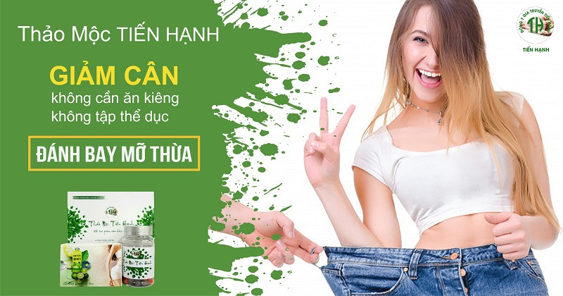 [ Chính Hãng ] Thảo Mộc Giảm Cân Tiến Hạnh Vip Mẫu Mới