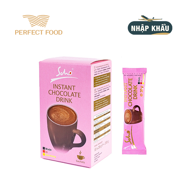 Hộp 10 gói Cacao dinh dưỡng Scho Sweet Treat - Perfect Food
