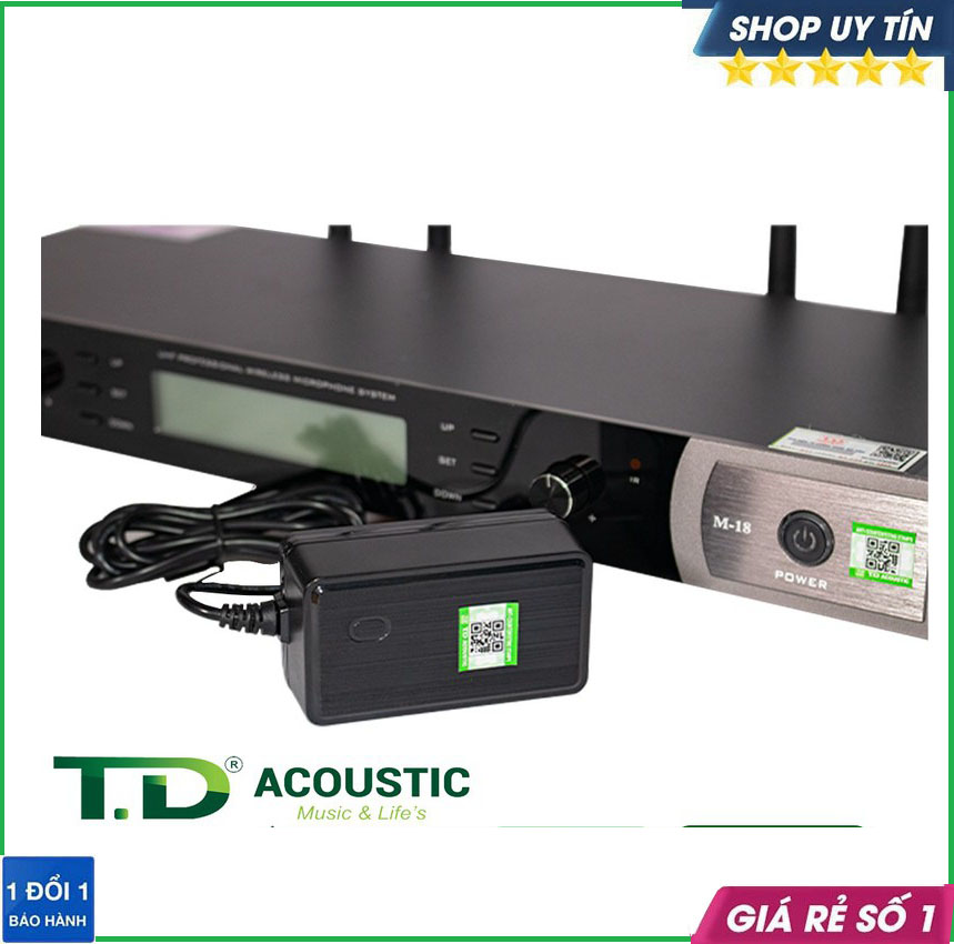 Micro không dây TD Acoustic M-18 hàng hãng