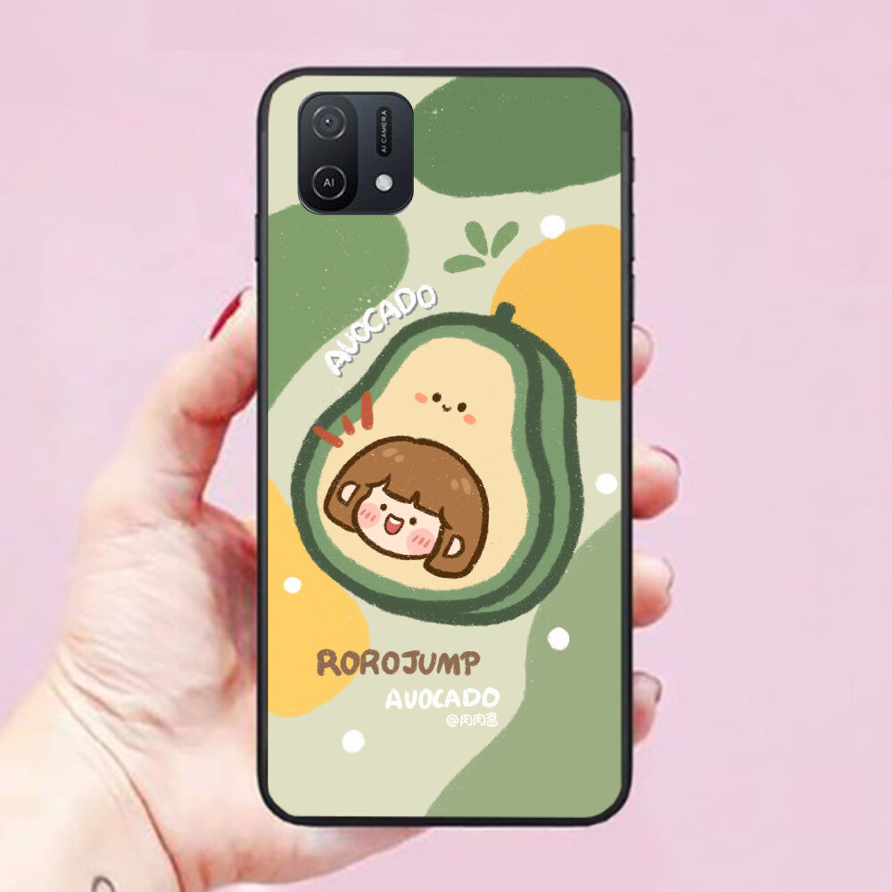 [HCM] Ốp lưng điện thoại Oppo A16 / A16K BST hình Trái Bơ Xanh