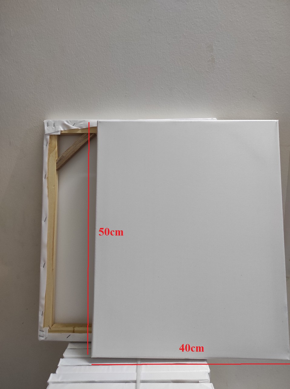Combo 2 toan vẽ tranh 40x50 cm căng sẵn