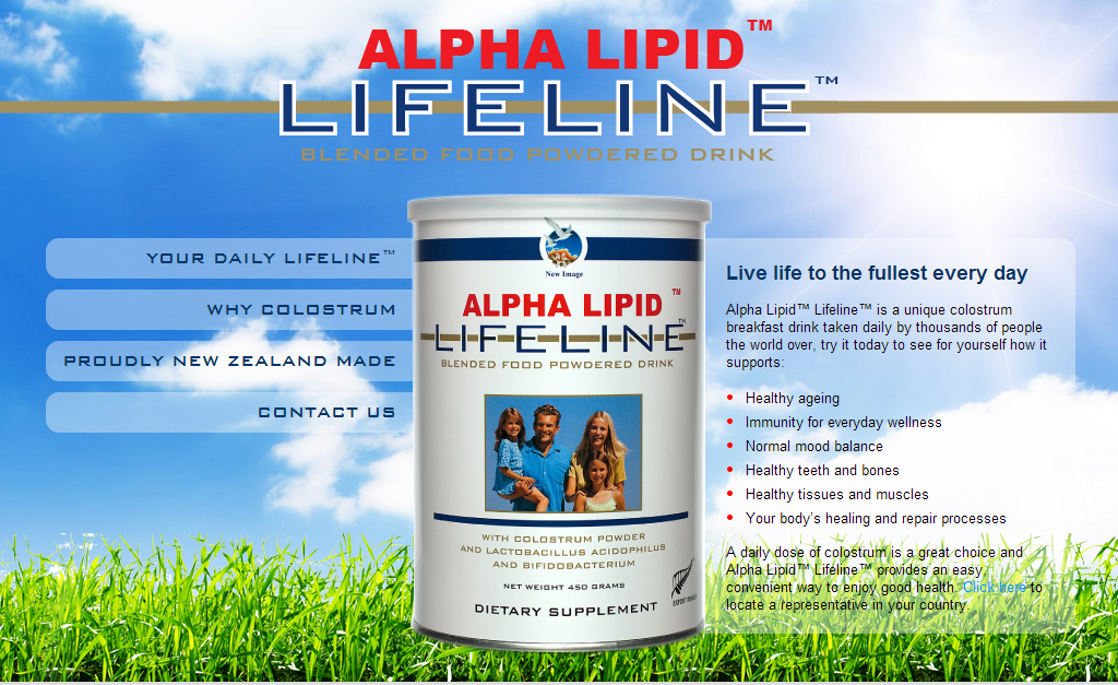 01 Hộp sữa non alpha lipid lifeline được nhập khẩu 100% từ New Zealand