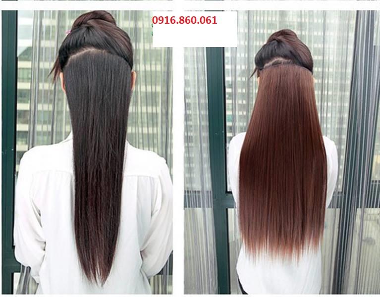 TÓC GIẢ KẸP THẲNG DÀI 60CM