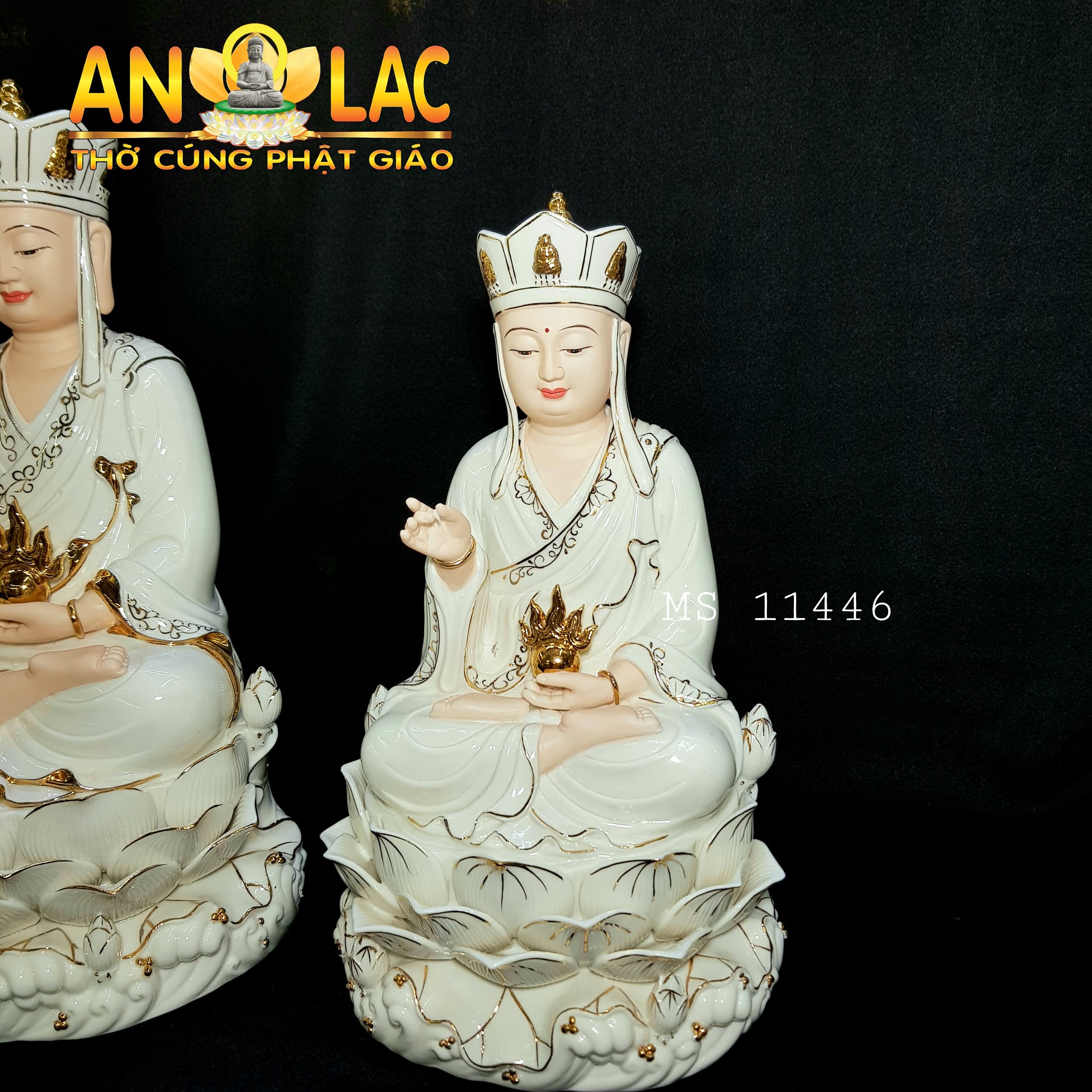 Tượng Địa Tạng Sứ 5S Màu Da 5N