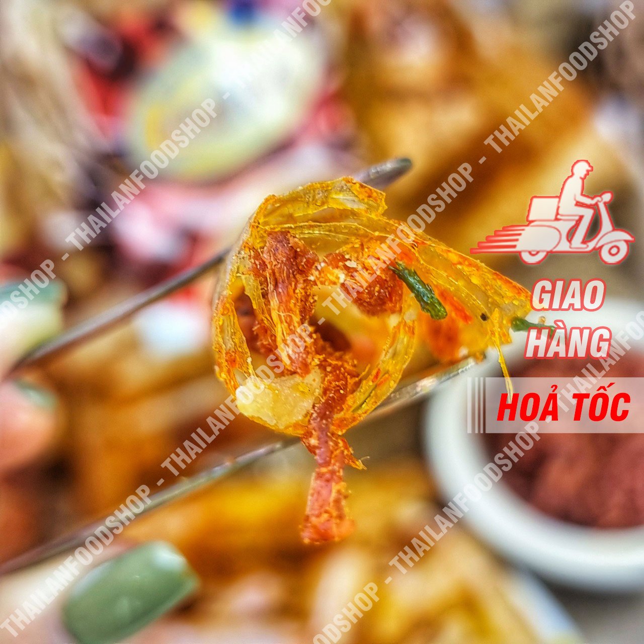 Bánh Tráng Tỏi Mix Khô Bò