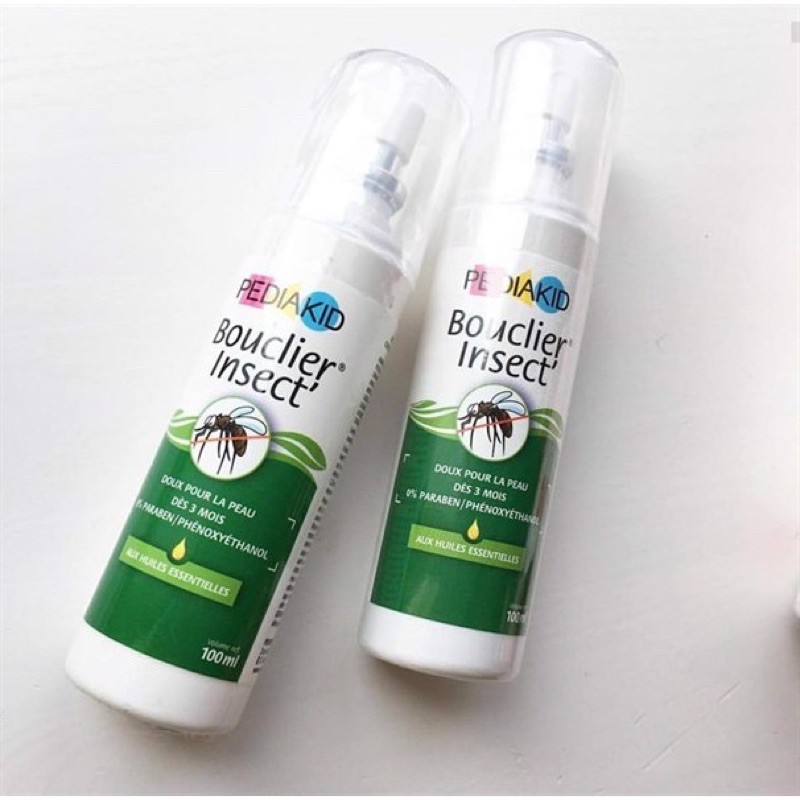 [HCM]Xịt Chống Muỗi và Côn Trùng Pediakid Bouclier Insect