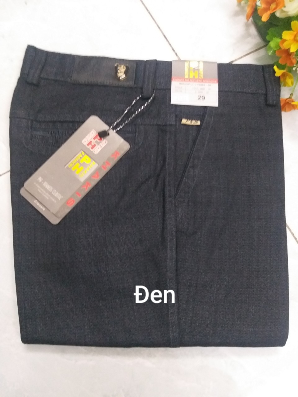 [HCM]Quần kaki trung niên cao cấp kk073