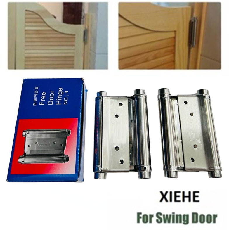 Bản lề cửa tự động inox 2 chiều Ivan -vicikini (1 bộ 2cái )