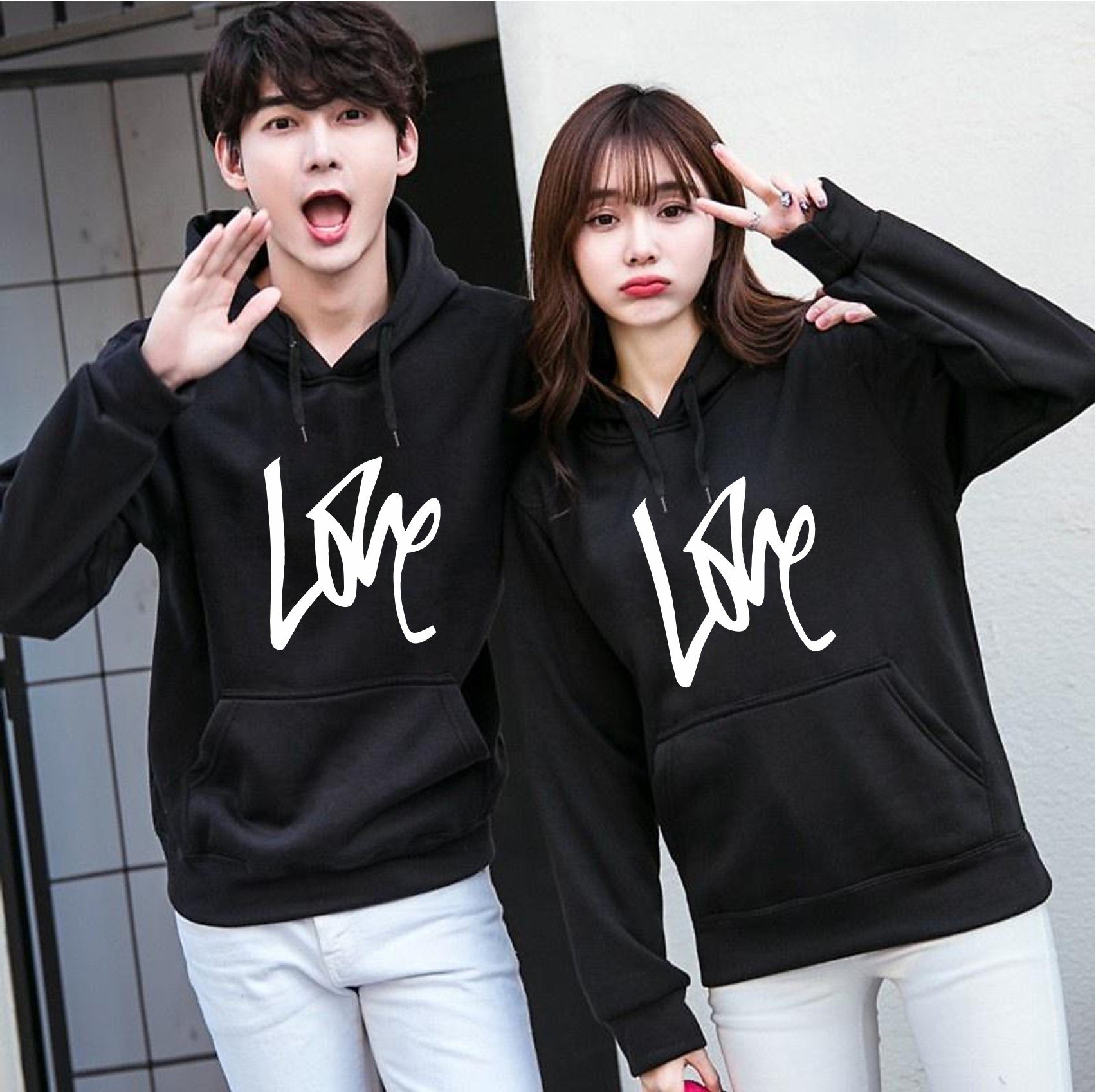 áo hoodie đôi với người yêu,áo hoodie đôi nam nữ, áo cặp đôi tình yêu hoodie chất đẹp giá sĩ [giá 1 áo]