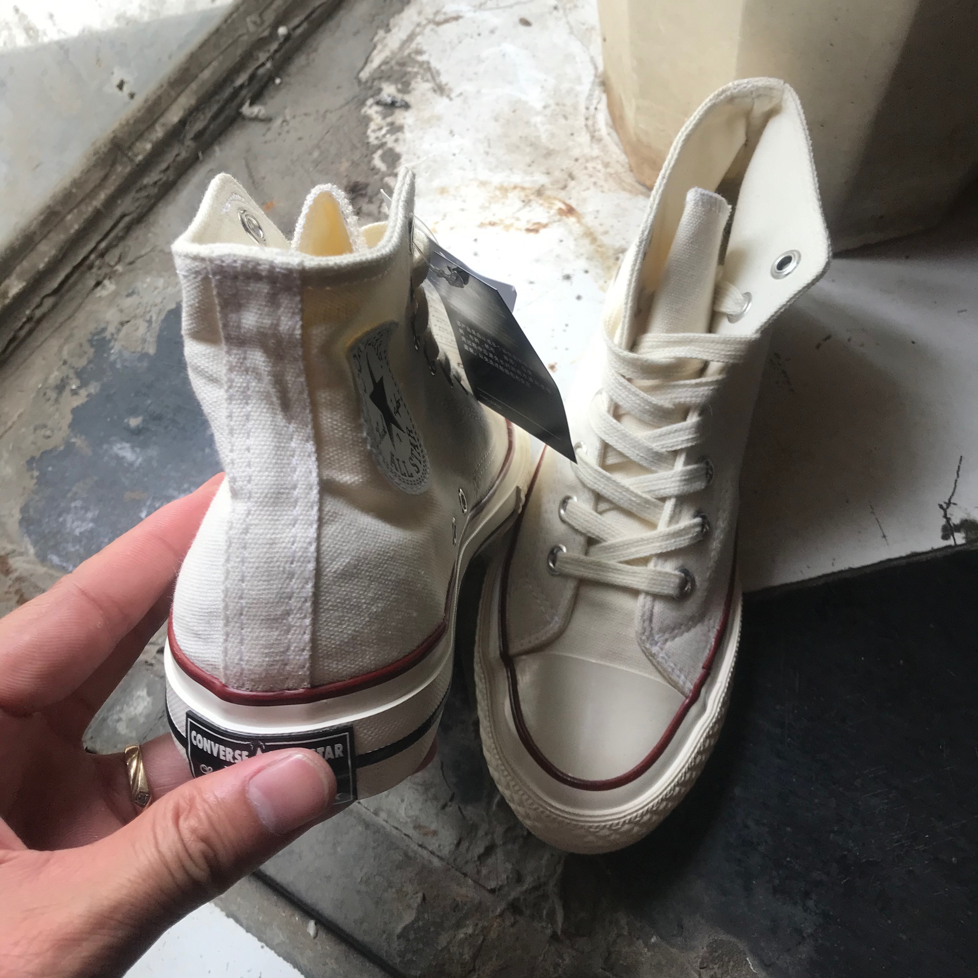 GIÀY CONVERSE 1970s TRẮNG KEM CAO CỔ