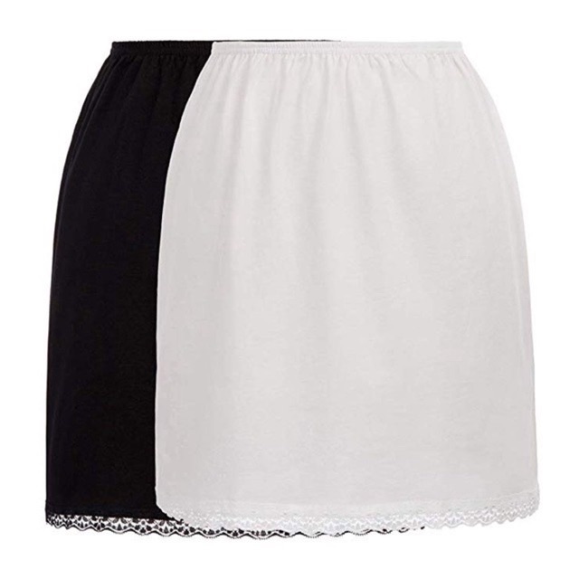 Chân váy lót có ren