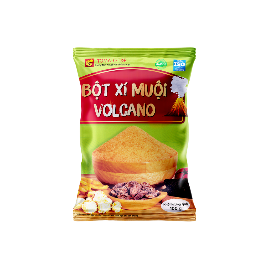 Gói 100g Bột Xí Muội Valcano