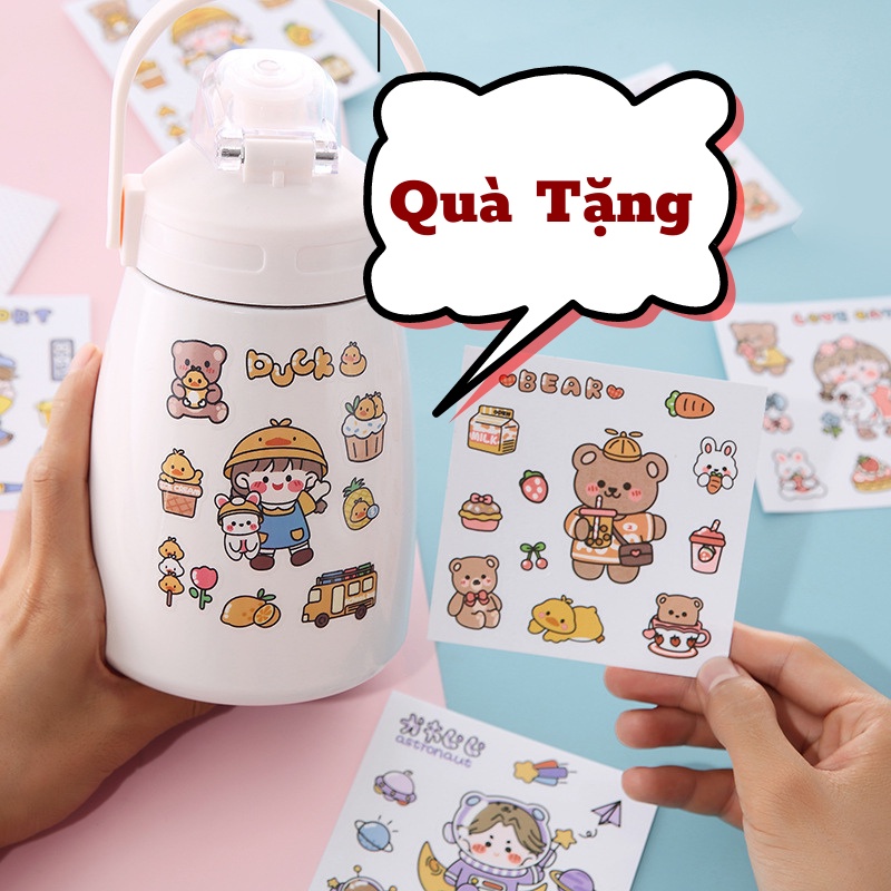 Sticker 2D/3D dán nhãn siêu cute TiTiroom( Quà Tặng)