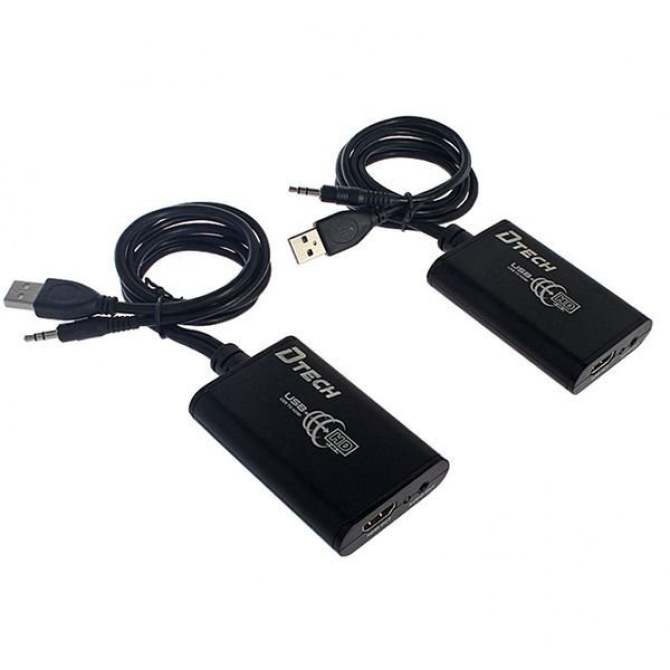 Cáp Chuyển USB sang HDMI Dtech - DT-6512