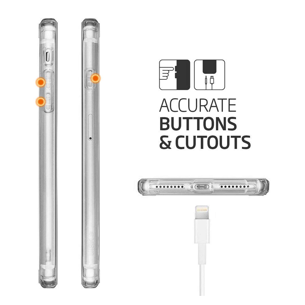 Ốp lưng dẻo silicon cho iPhone SE 2020 / iPhone 7 / iPhone 8 hiệu Ultra Thin (siêu mỏng 0.6mm, chống trầy, chống bụi) - Phân phối bởi Hotphukien