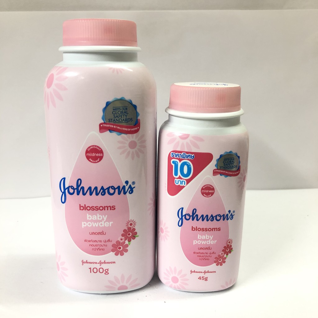 Phấn rôm thơm Johnson Blossom 100g 45g22