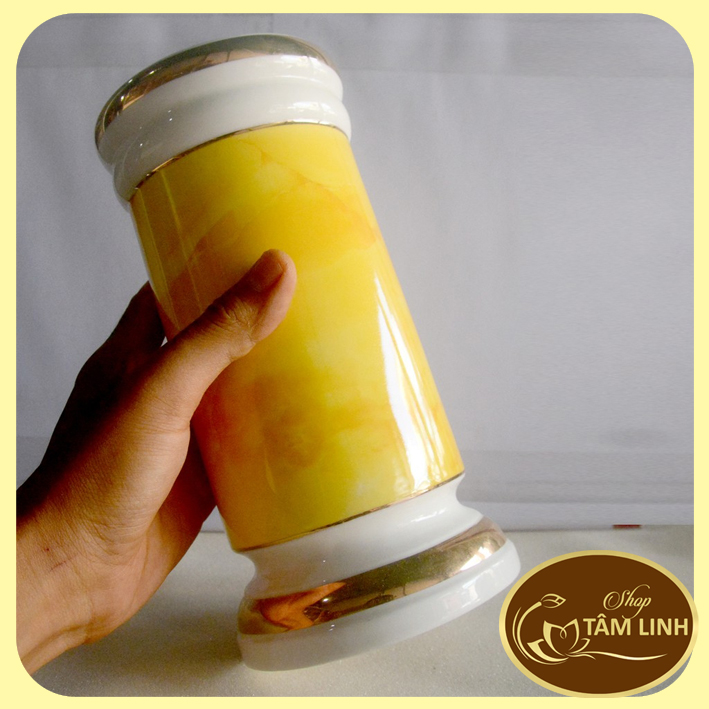 Ống Đựng Nhang Gốm Sứ Cao Cấp