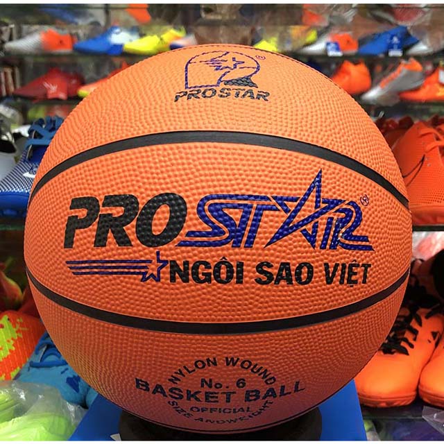 Quả bóng rổ cao su Prostar số 5 (màu cam)