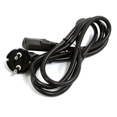 Combo 10 dây nguồn 2 chấu đầu tròn (máy tính , máy in,...)