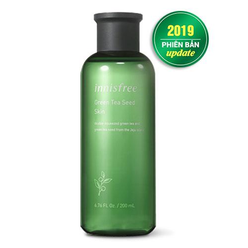 [HCM]Nước Hoa Hồng Trà Xanh Innisfree Green Tea Seed Skin 200ml