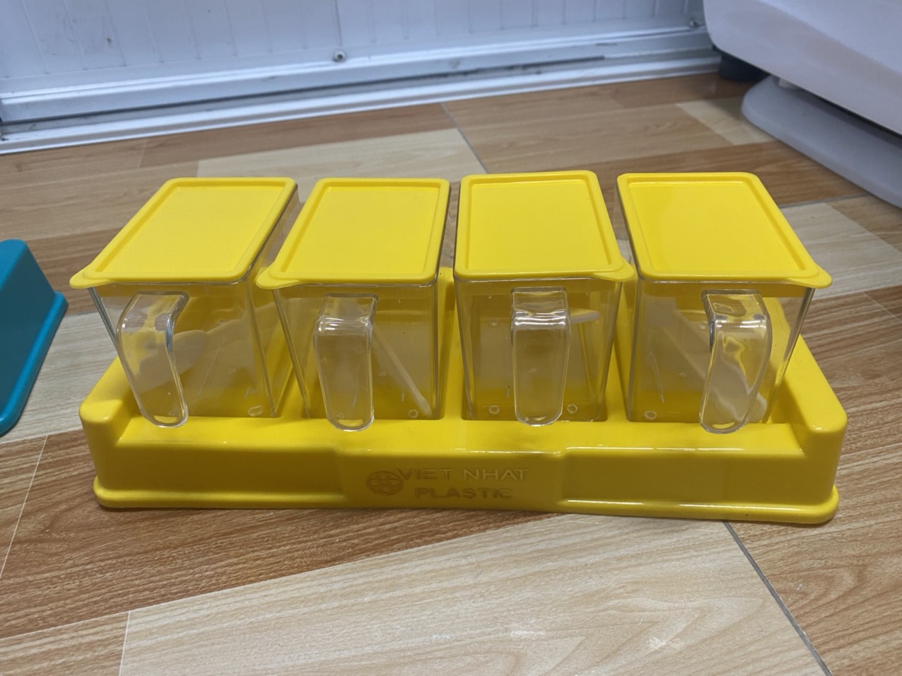 Bộ 4 hộp đựng gia vị việt nhật