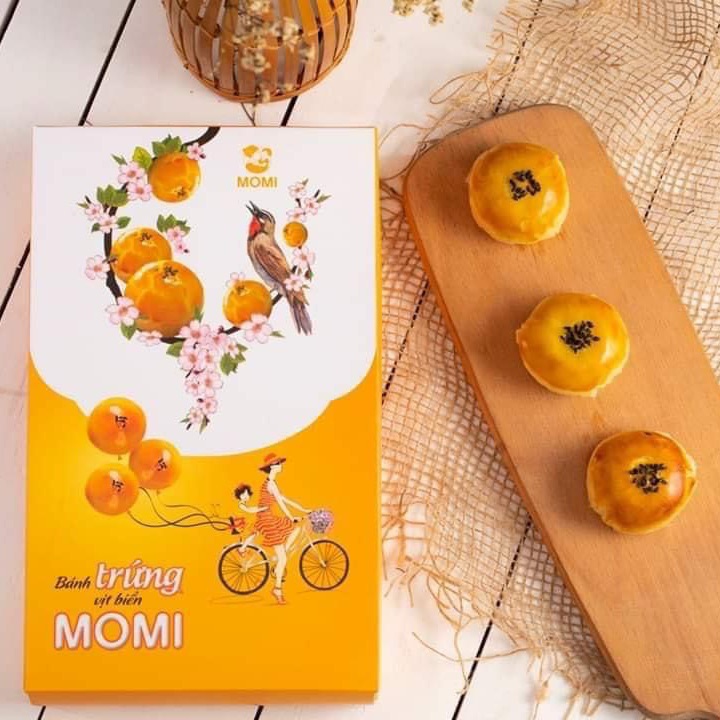 Bánh trứng vịt biển Momi