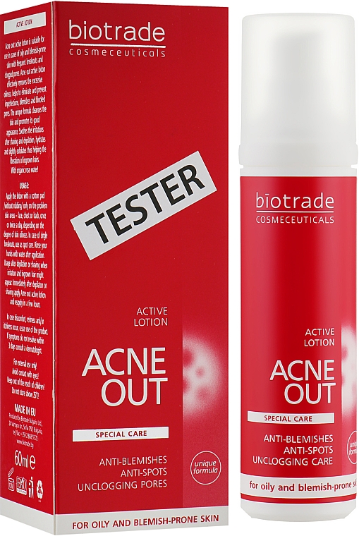 Lotion chấm mụn sưng viêm Biotrade Acnaut Active Lotion 10ml