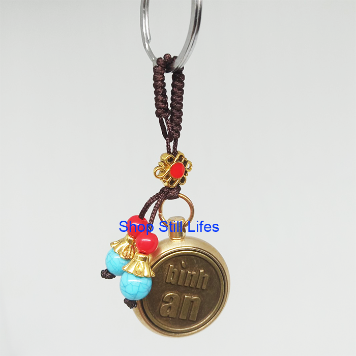 [HCM]móc khóa con giáp cầu bình an