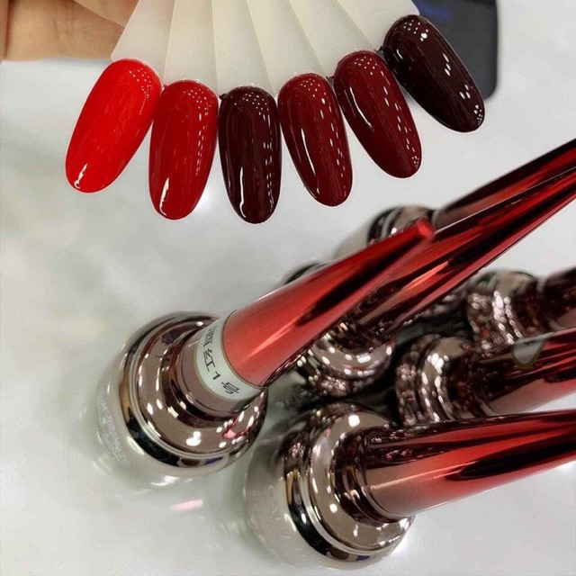 Sơn Gel Mxbon 6 Màu Đỏ Đẹp Hot - sinailmi