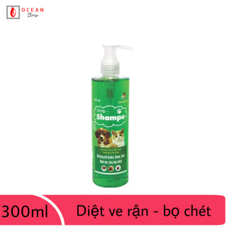 Sữa tắm cao cấp diệt ve rận, bọ chét, dương lông cho chó mèo (VMD) - ViMe Shampoo 300ml thumbnail