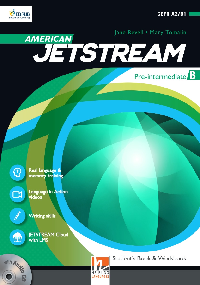 Sách - dtpbooks - American Jetstream Pre-Intermediate B Student's book & Workbook (Không kèm CD)